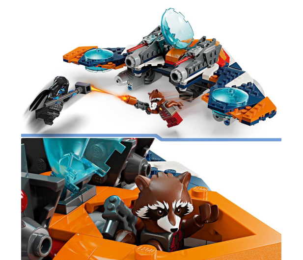 LEGO Marvel Super Heroes 76278 Warbird Rocketa vs. Ronan - 1202223 - zdjęcie 6